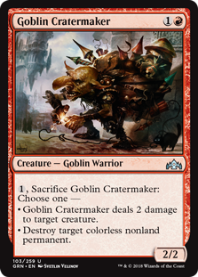 Goblin Cratermaker (Guilds of Ravnica) Medium Play Foil