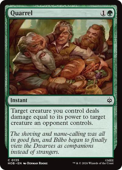 Quarrel (The Hobbit) Light Play Foil