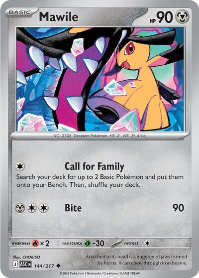 Mawile - 144 (ME: Ascended Heroes) Light Play