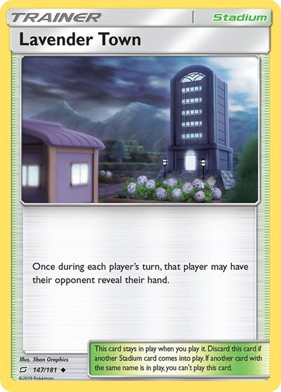 Lavender Town (SM - Team Up) Medium Play