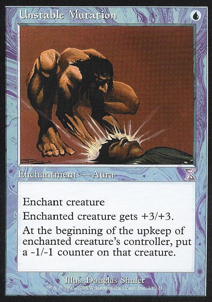 Unstable Mutation (Time Spiral Time Shifted) Medium Play