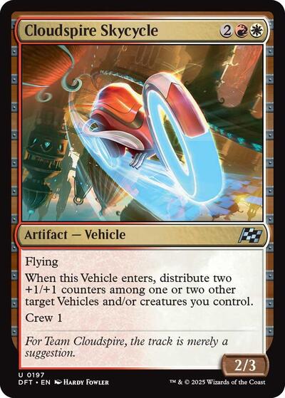 Cloudspire Skycycle (Aetherdrift) Light Play