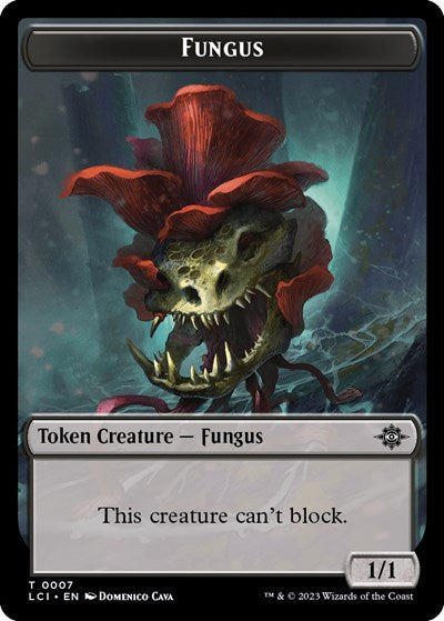 Fungus Token (The Lost Caverns of Ixalan) Light Play