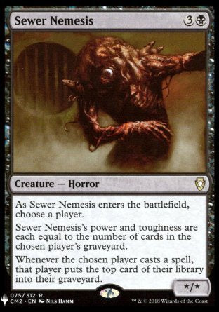 Sewer Nemesis (Mystery Booster) Light Play