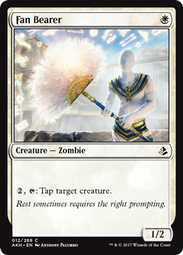 Fan Bearer (Amonkhet) Light Play Foil