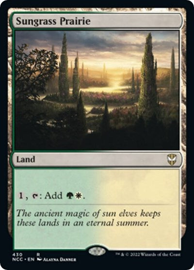 Sungrass Prairie (Commander: Streets of New Capenna) Light Play