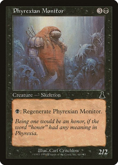 Phyrexian Monitor (Urza's Destiny) Light Play