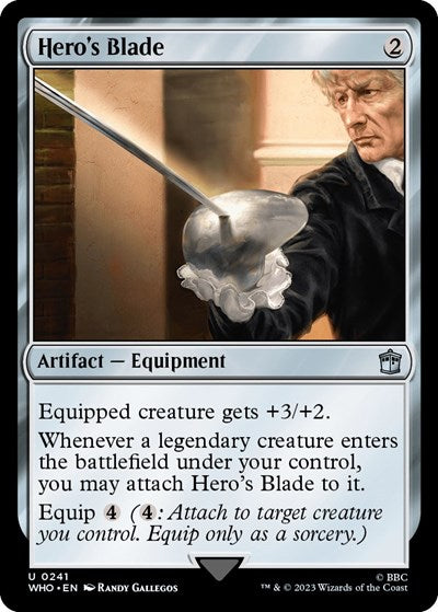 Hero's Blade (Universes Beyond: Doctor Who) Light Play