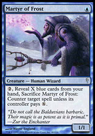 Martyr of Frost (Coldsnap) Light Play
