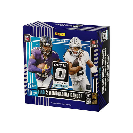 2025 Panini NFL Optic Donruss Football Trading Card Box