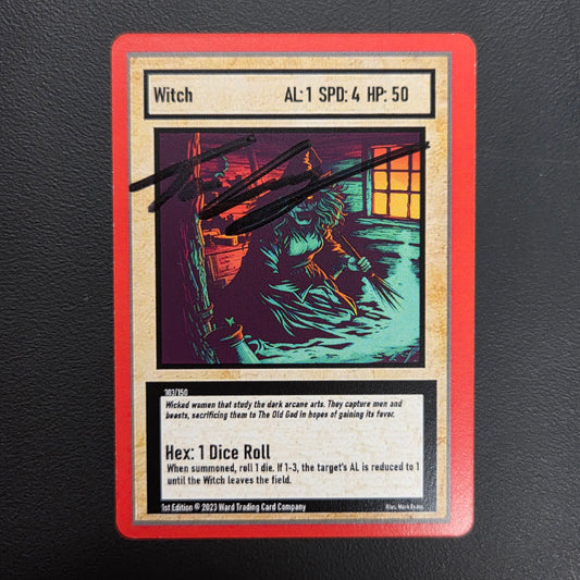 [SIGNED] 103/150 - Witch - Gen 1 1st Edition