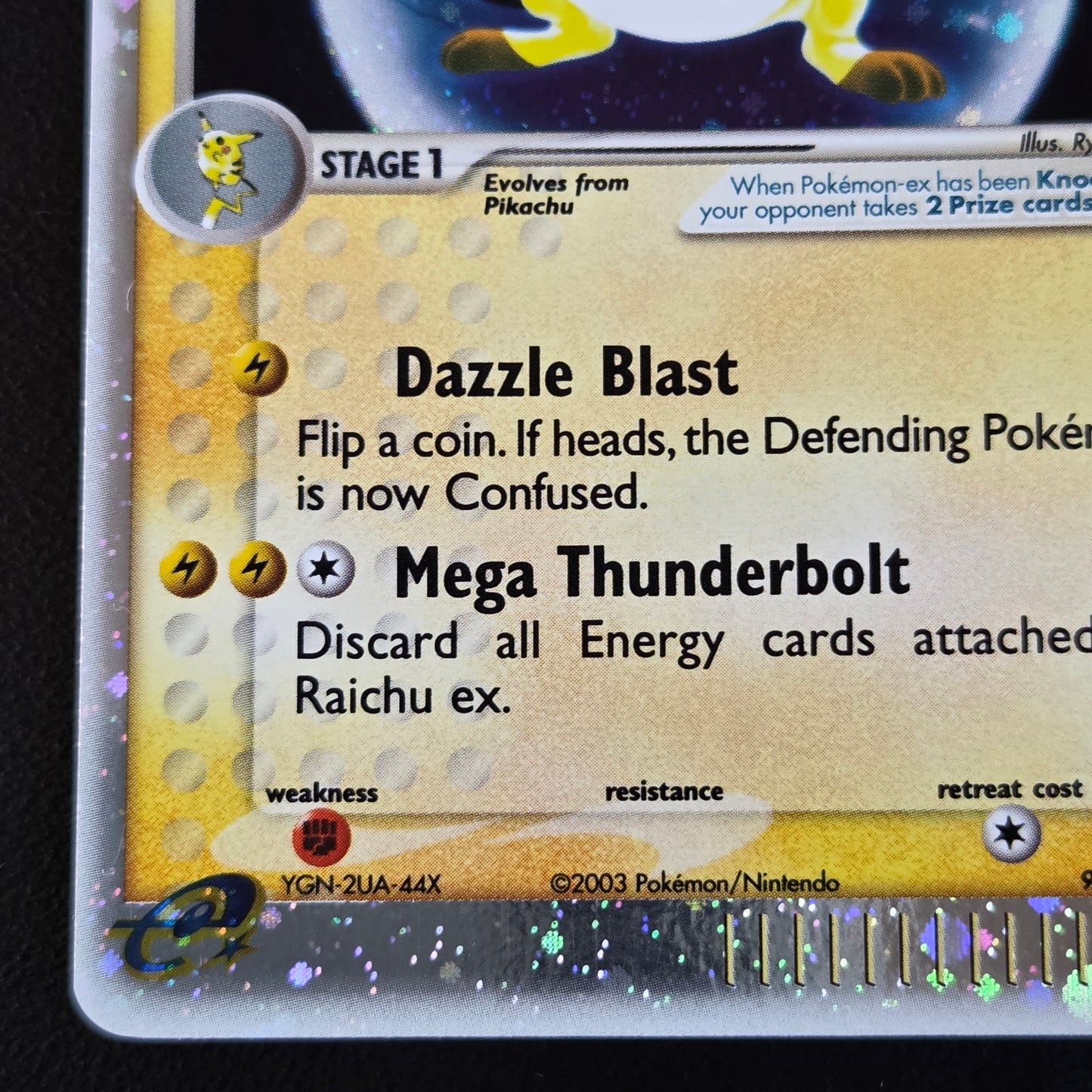 Raichu ex - Sandstorm LP