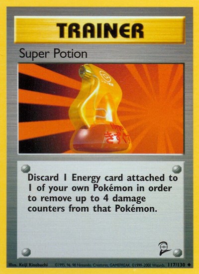 Super Potion (Base Set 2) Heavy Play