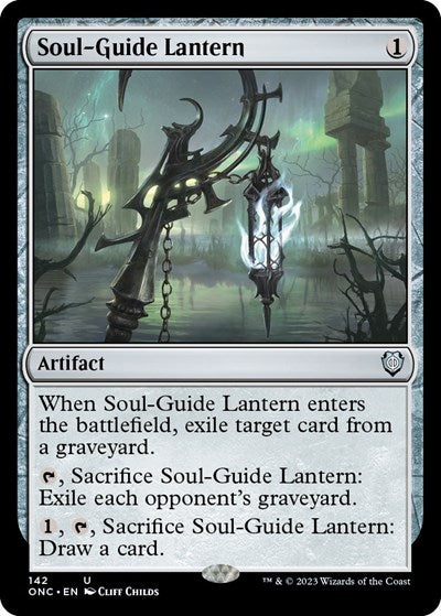 Soul-Guide Lantern (Commander: Phyrexia: All Will Be One) Light Play