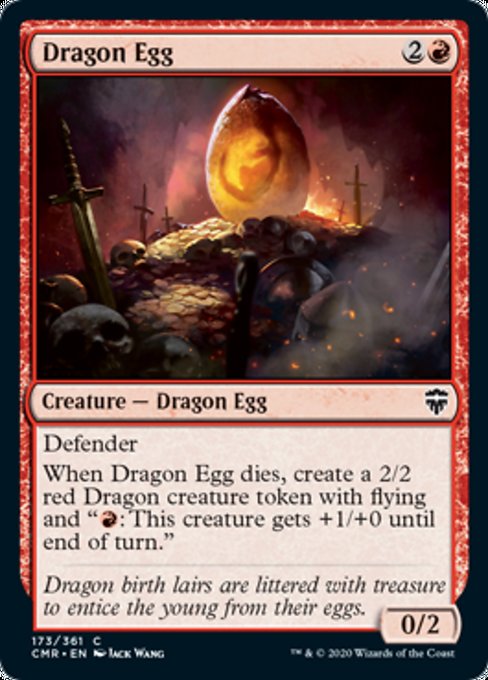 Dragon Egg (Commander Legends) Light Play Foil