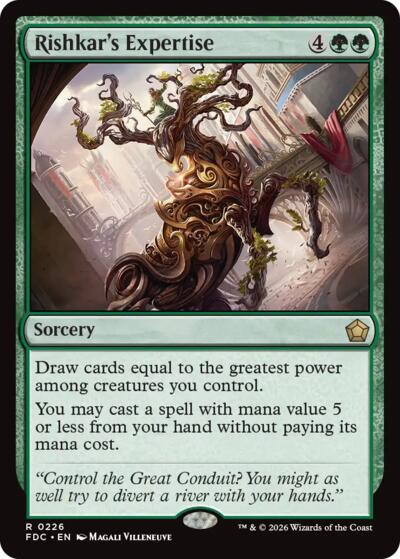 Rishkar's Expertise (Commander: Foundations) Near Mint