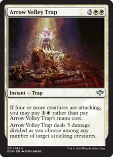 Arrow Volley Trap (Duel Decks: Speed vs Cunning) Medium Play