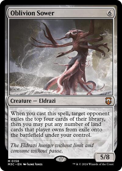 Oblivion Sower (Commander: Modern Horizons 3) Light Play