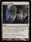Evolving Wilds (Duel Decks: Sorin vs Tibalt) Light Play