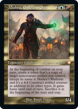 Mishra, Eminent One (Commander: The Brothers' War) Light Play Foil