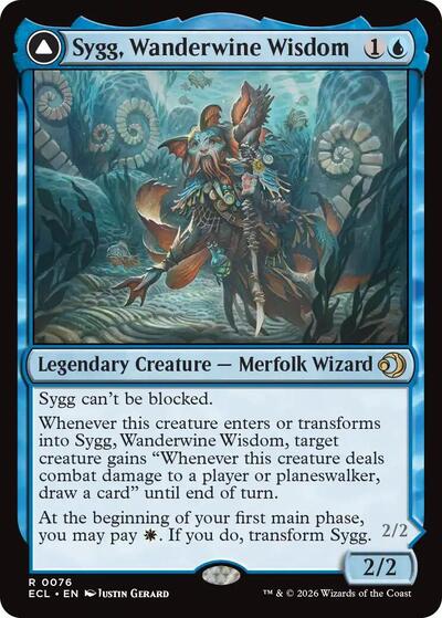 Sygg, Wanderwine Wisdom (Lorwyn Eclipsed) Light Play