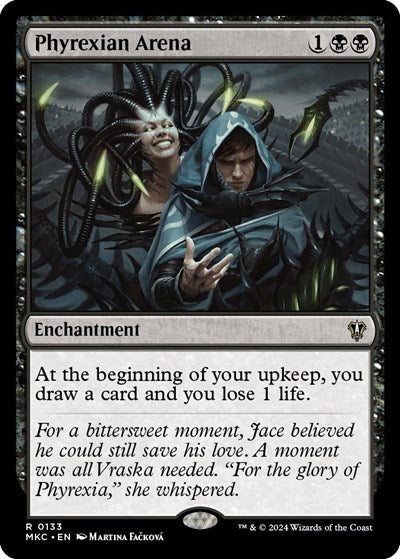 Phyrexian Arena (Commander: Murders at Karlov Manor) Light Play