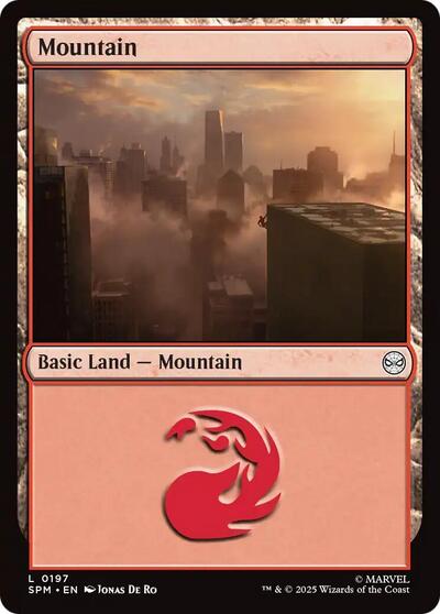 Mountain (0197) (Marvel's Spider-Man) Light Play