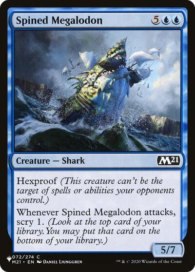 Spined Megalodon (The List) Light Play