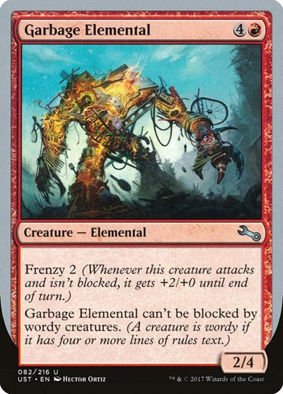 Garbage Elemental (A) (Unstable) Light Play