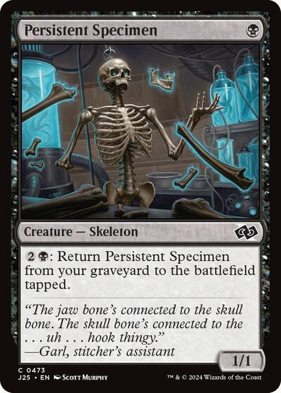 Persistent Specimen (Foundations Jumpstart) Light Play