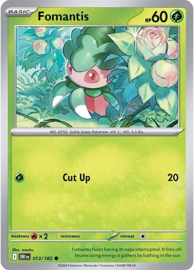 Fomantis (SV10: Destined Rivals) Light Play