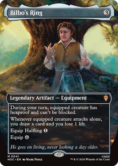 Bilbo's Ring (Borderless) (The Hobbit: Eternal-Legal) Near Mint Foil