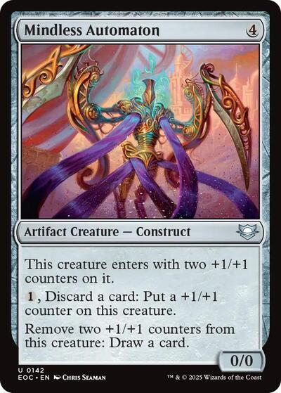 Mindless Automaton (Commander: Edge of Eternities) Light Play