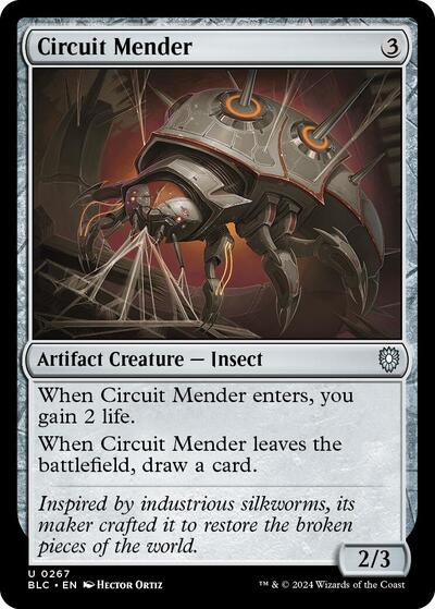 Circuit Mender (Commander: Bloomburrow) Light Play
