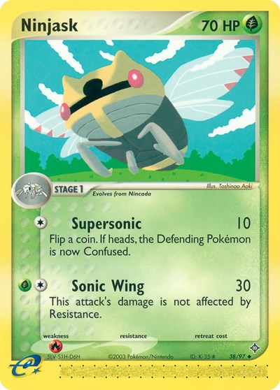 Ninjask - 038 (Dragon) Medium Play