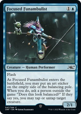 Focused Funambulist (Unfinity) Light Play