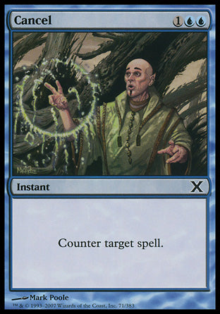 Cancel (10th Edition) Light Play