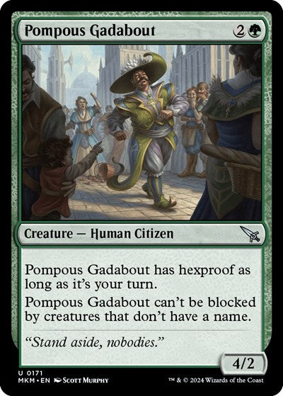 Pompous Gadabout (Murders at Karlov Manor) Light Play