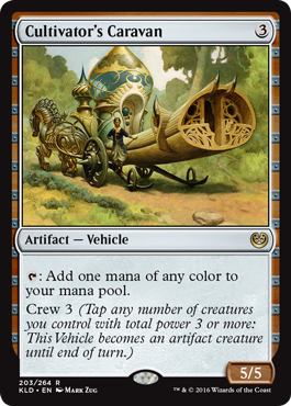 Cultivator's Caravan (Kaladesh) Light Play