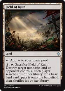 Field of Ruin (Ixalan) Light Play Foil