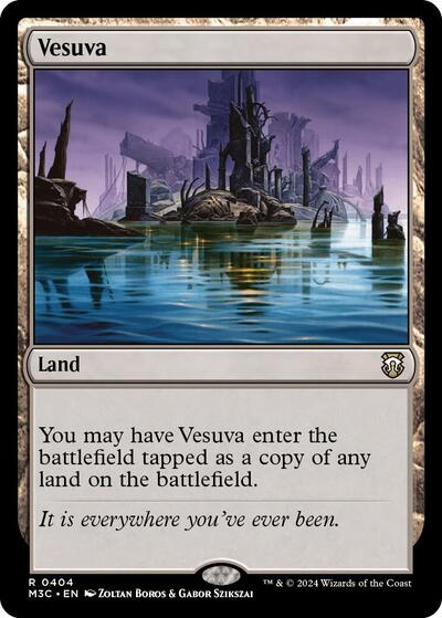 Vesuva (Commander: Modern Horizons 3) Light Play