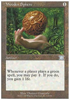 Wooden Sphere (Classic 6th Edition) Light Play