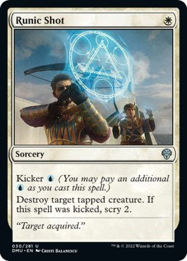 Runic Shot (Dominaria United) Light Play