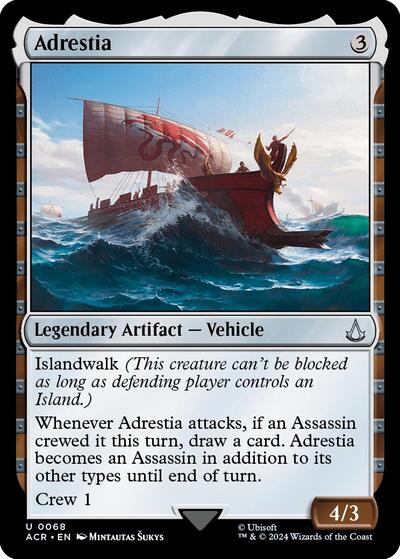 Adrestia (Universes Beyond: Assassin's Creed) Light Play Foil