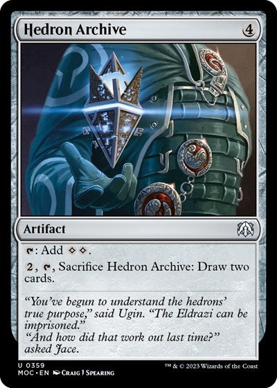 Hedron Archive (Commander: March of the Machine) Light Play