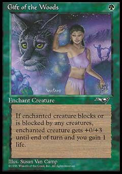 Gift of the Woods (Woman and Lynx) (Alliances) Light Play