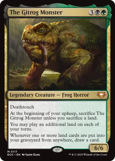 The Gitrog Monster (Commander: Edge of Eternities) Light Play