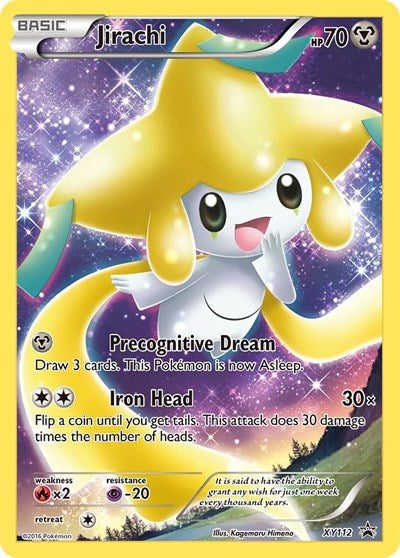 Jirachi - XY112 (XY Promos) Light Play Holofoil