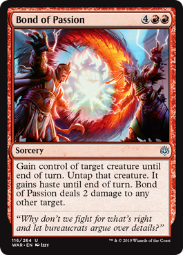 Bond of Passion (War of the Spark) Light Play