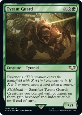 Tyrant Guard (Universes Beyond: Warhammer 40K) Light Play